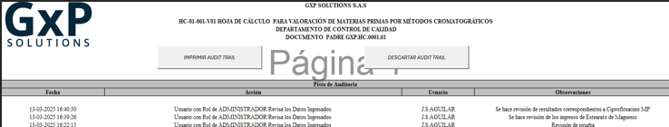 Validación de Sistemas Computarizados